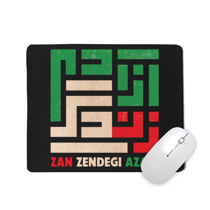 Women Life Freedom Mahsa Amini Zan Zendegi Azadi Iran Mousepad