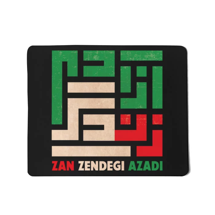 Women Life Freedom Mahsa Amini Zan Zendegi Azadi Iran Mousepad