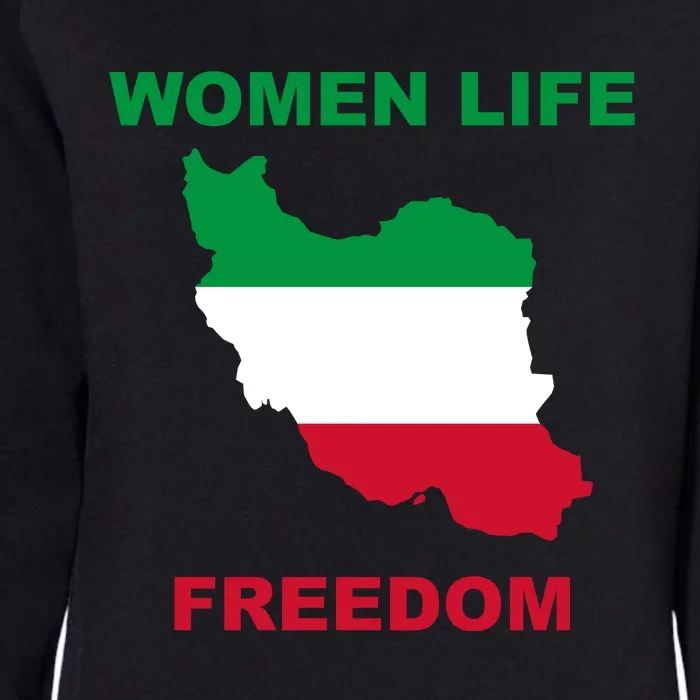 Women Life Freedom Iranian Mahsa Amini Womens California Wash Sweatshirt