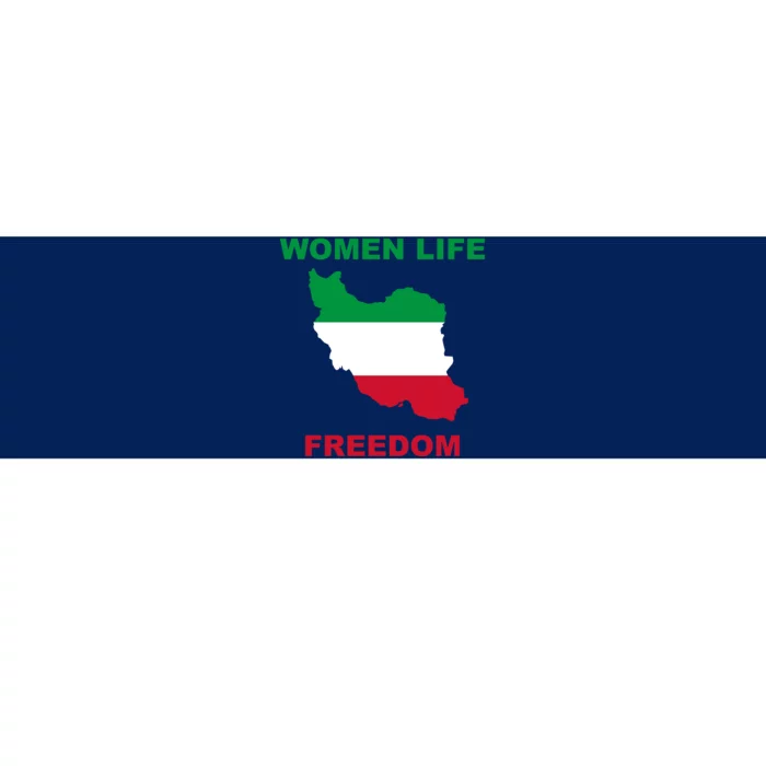 Women Life Freedom Iranian Mahsa Amini Bumper Sticker