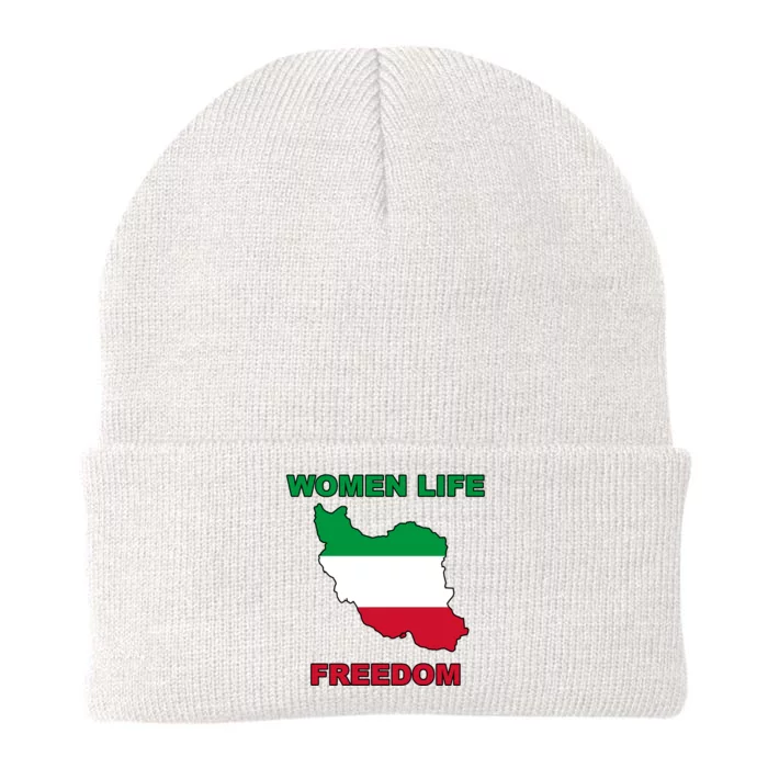 Women Life Freedom Iranian Mahsa Amini Knit Cap Winter Beanie