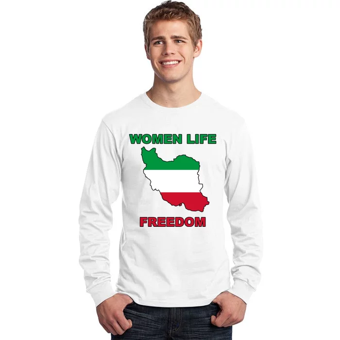 Women Life Freedom Iranian Mahsa Amini Tall Long Sleeve T-Shirt