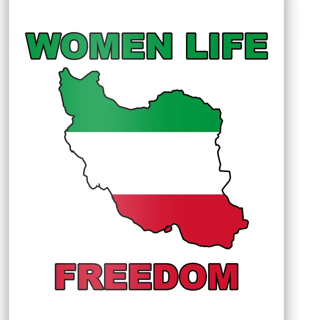 Women Life Freedom Iranian Mahsa Amini Poster