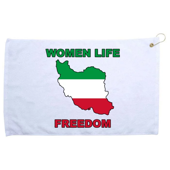 Women Life Freedom Iranian Mahsa Amini Grommeted Golf Towel