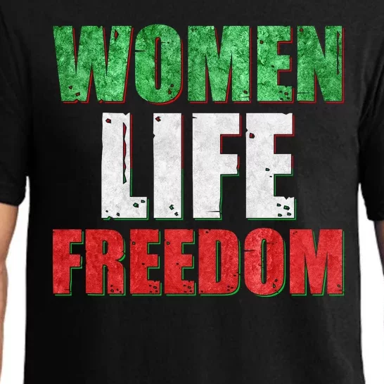 Women Life Freedom Mahsa Amini Rise With The Women Of Iran Pajama Set