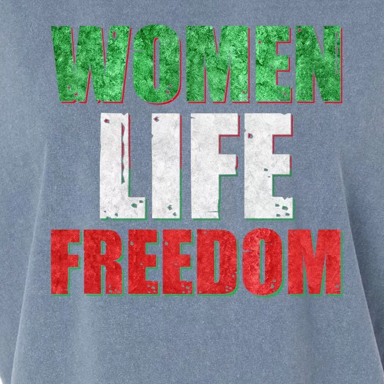 Women Life Freedom Mahsa Amini Rise With The Women Of Iran Garment-Dyed Women's Muscle Tee