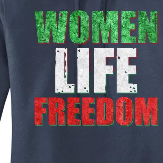 Women Life Freedom Mahsa Amini Rise With The Women Of Iran Women's Pullover Hoodie