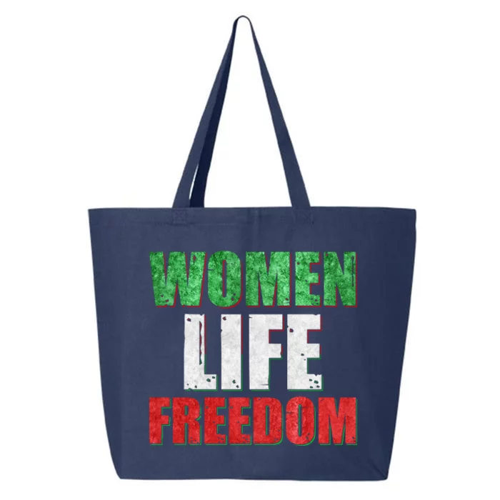 Women Life Freedom Mahsa Amini Rise With The Women Of Iran 25L Jumbo Tote