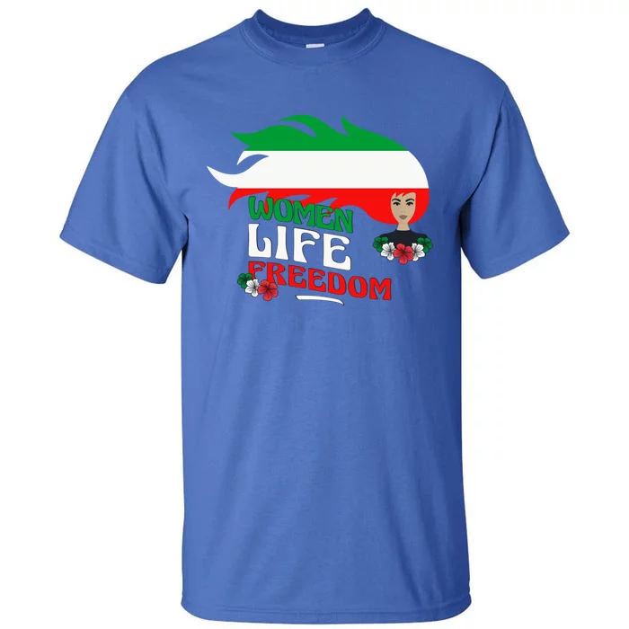 Wo Life Freedom Gift Cute Iranian Gift Tall T-Shirt