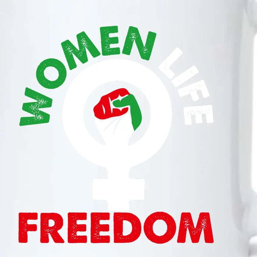 Women Life Freedom IranIran Black Color Changing Mug