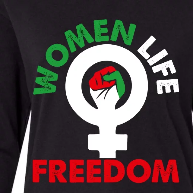 Women Life Freedom IranIran Womens Cotton Relaxed Long Sleeve T-Shirt