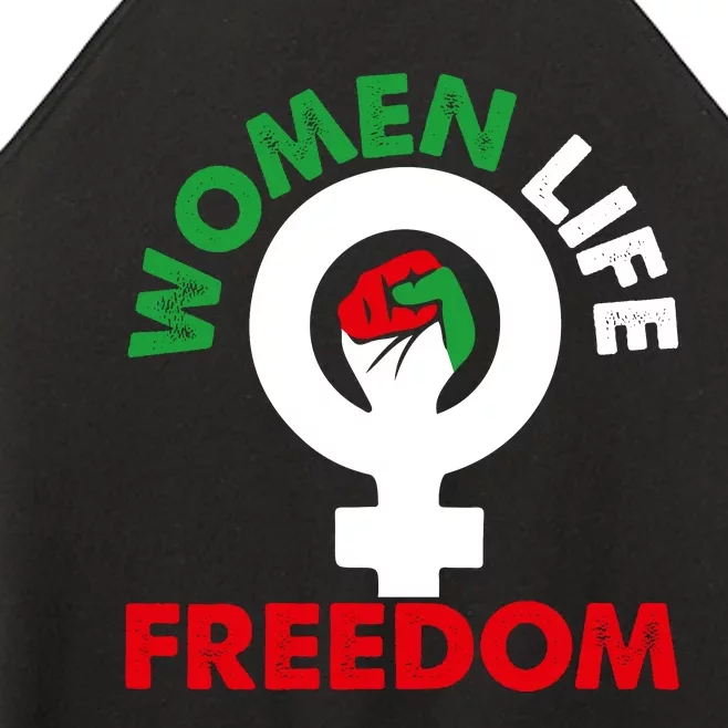 Women Life Freedom IranIran Women’s Perfect Tri Rocker Tank