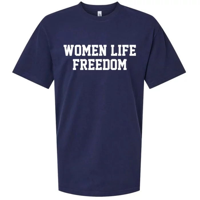 Wo Life Freedom Gift Sueded Cloud Jersey T-Shirt