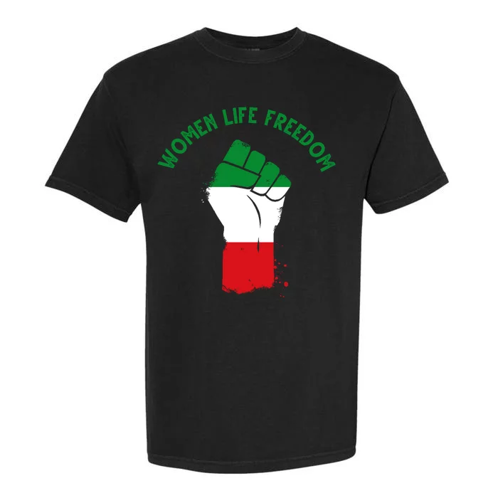 Women Life Freedom Garment-Dyed Heavyweight T-Shirt