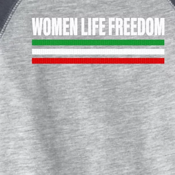 Wo Life Freedom Gift Stand With The Of Iran Gift Toddler Fine Jersey T-Shirt