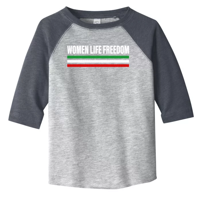 Wo Life Freedom Gift Stand With The Of Iran Gift Toddler Fine Jersey T-Shirt