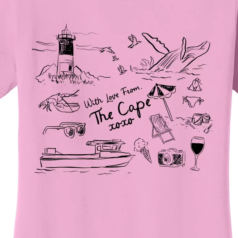 With Love From The Cape Xoxo Women's T-Shirt