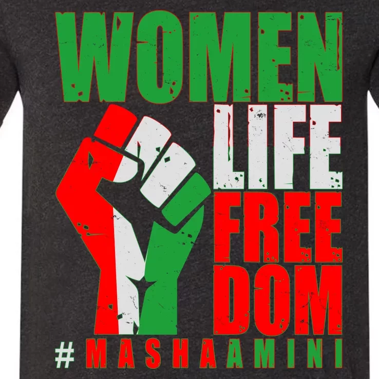 Women Life Freedom #Masha Amini Women Of Iran V-Neck T-Shirt