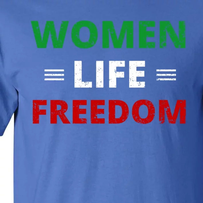 Wo Life Freedom Gift Zan Zendegi Azadi Iran Great Gift Tall T-Shirt