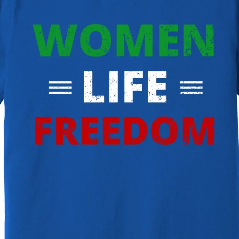 Wo Life Freedom Gift Zan Zendegi Azadi Iran Great Gift Premium T-Shirt