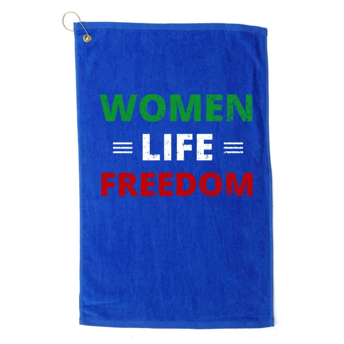 Wo Life Freedom Gift Zan Zendegi Azadi Iran Great Gift Platinum Collection Golf Towel