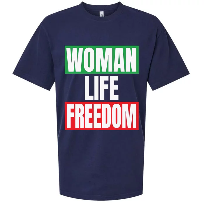 Wo Life Freedom Great Gift Sueded Cloud Jersey T-Shirt