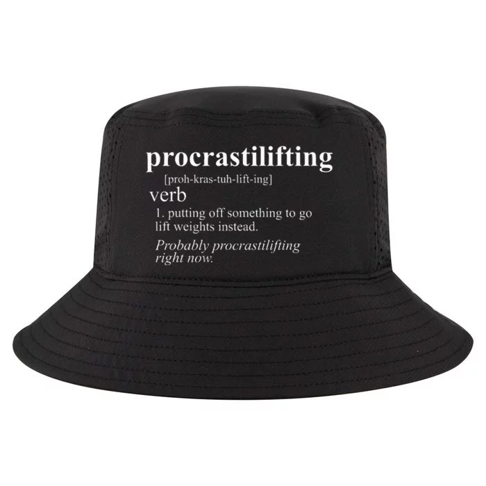 Weightlifting Lover Gifts Procrastilifting Funny Gym Workout Cool Comfort Performance Bucket Hat