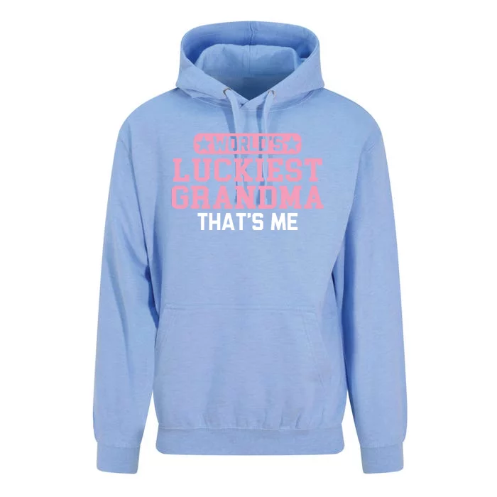 WorldS Luckiest Grandma ThatS Me Gift Unisex Surf Hoodie