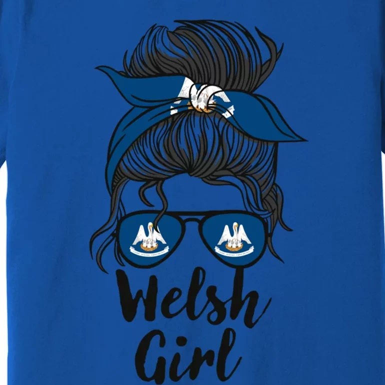 Welsh Louisiana Gift Premium T-Shirt