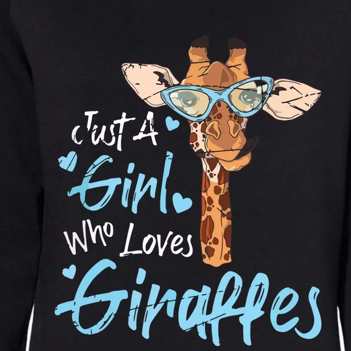 Who Loves Giraffe, Giraffe Africa Lover Animal Safari Womens California Wash Sweatshirt