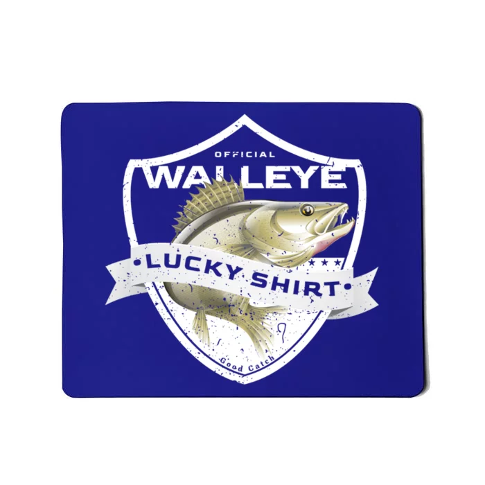 Walleye Lucky Gift Funny Accessories To Walleye Fishing Gift Mousepad