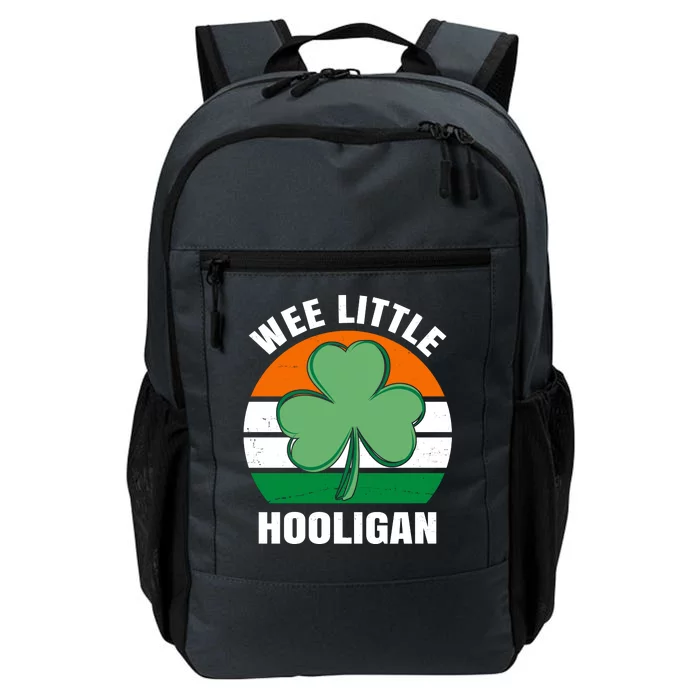 Wee Little Hooligan St Patricks Day Clover Daily Commute Backpack