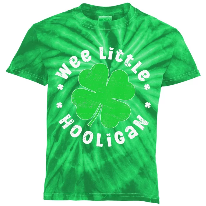 WEE LITTLE HOOLIGAN St. Patrick's Day Kids Tie-Dye T-Shirt