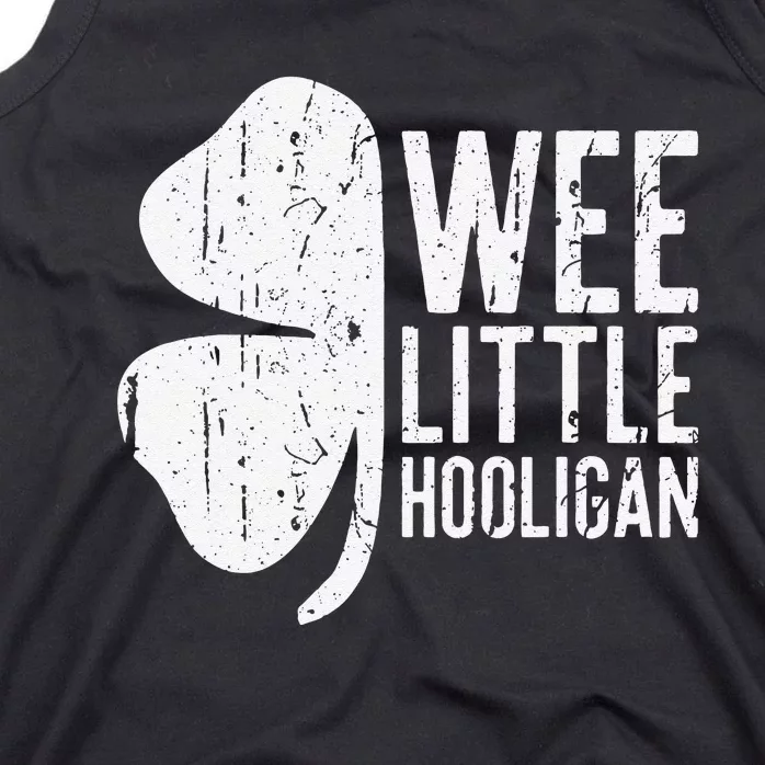 Wee Little Hooligan Saint Patrick's Day Cute Tank Top