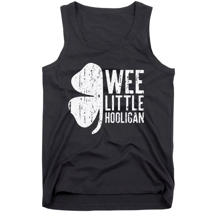 Wee Little Hooligan Saint Patrick's Day Cute Tank Top