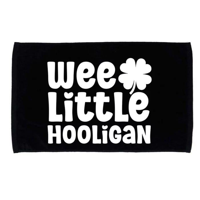 WEE LITTLE HOOLIGAN St. Patrick's Day Girl Microfiber Hand Towel