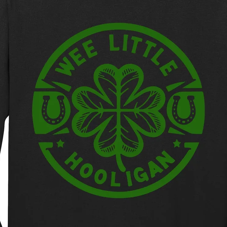 Wee Little Hooligan Bar Crawl Tall Long Sleeve T-Shirt