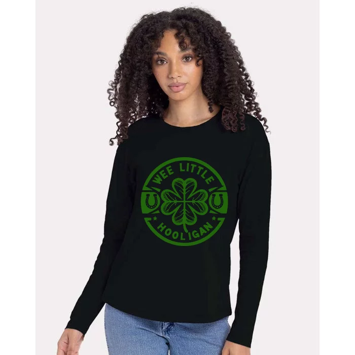 Wee Little Hooligan Womens Cotton Relaxed Long Sleeve T-Shirt