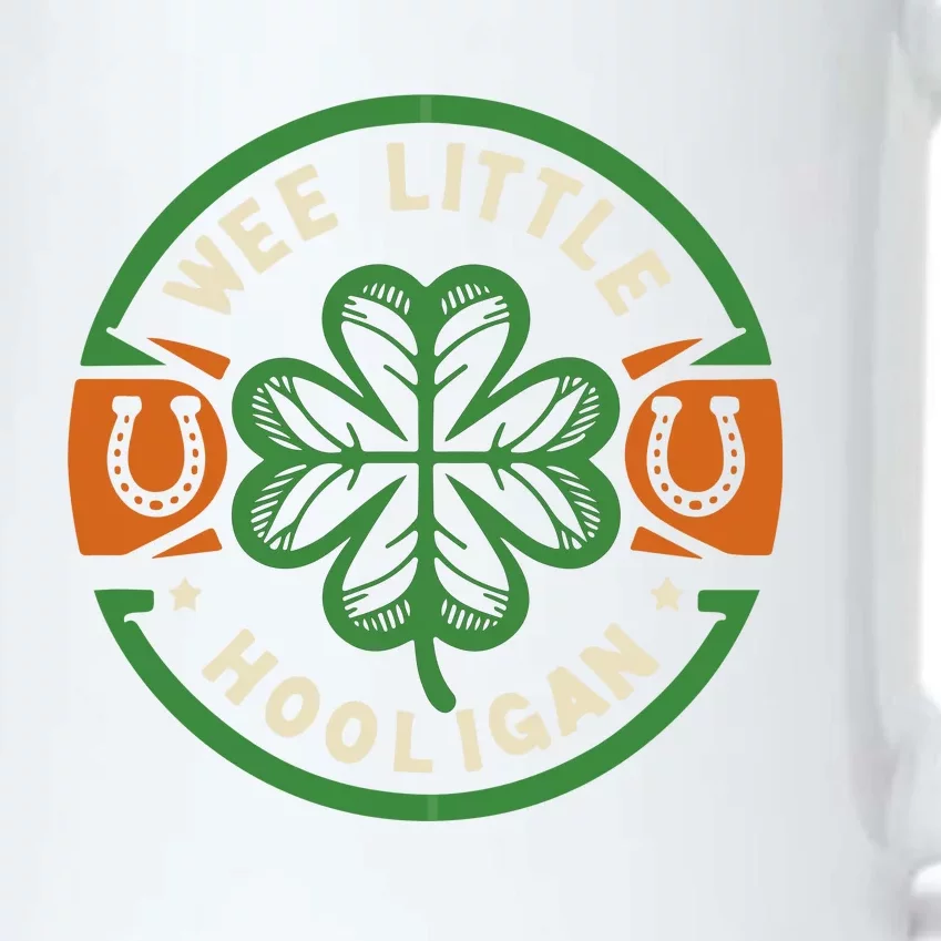 Wee Little Hooligans St Patricks Black Color Changing Mug