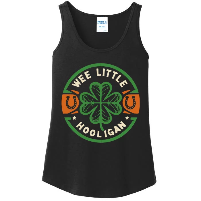 Wee Little Hooligans St Patricks Ladies Essential Tank