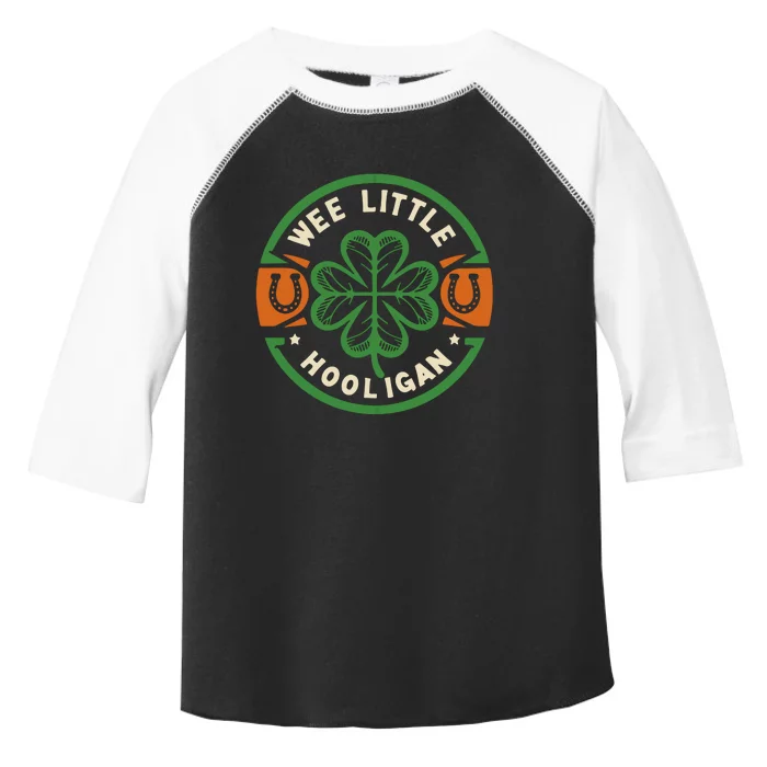 Wee Little Hooligans St Patricks Toddler Fine Jersey T-Shirt