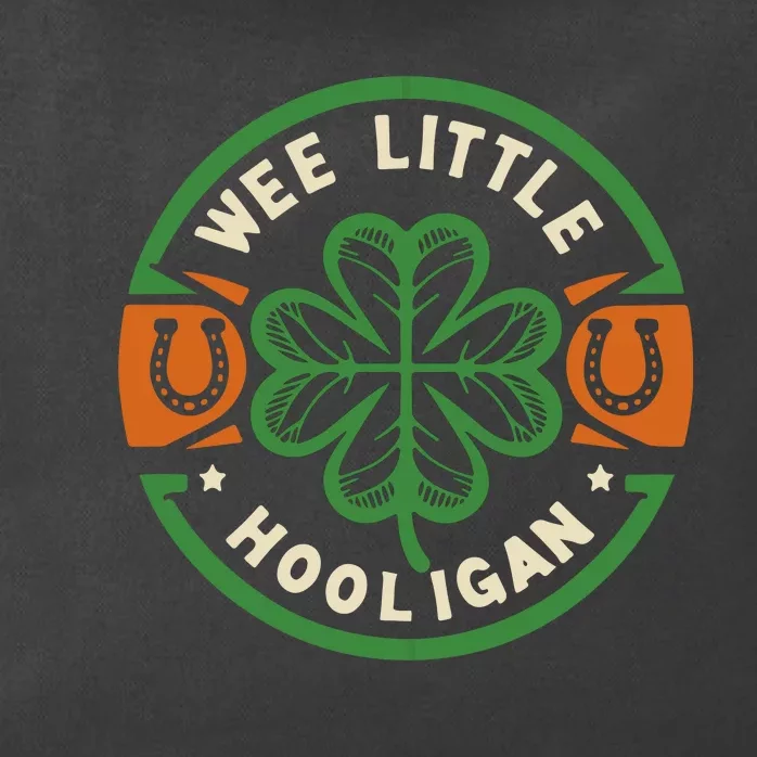 Wee Little Hooligans St Patricks Zip Tote Bag