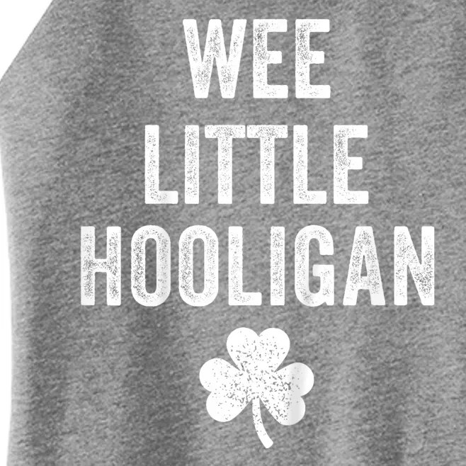 Wee Little Hooligan Boy St Patricks Day Irish Baby Women’s Perfect Tri Rocker Tank