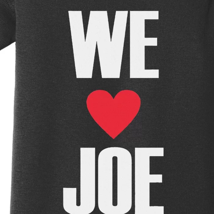 We Love Joe Biden 46th President United States Democrat Dnc Baby Bodysuit