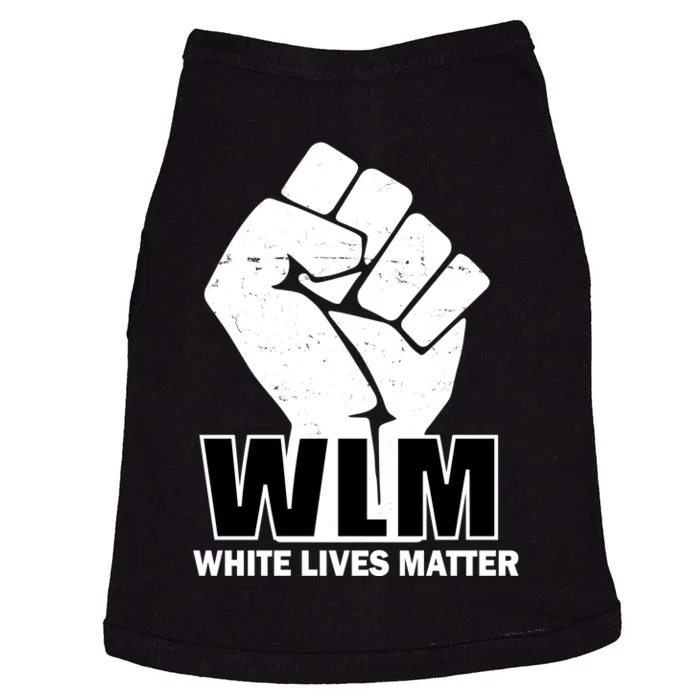 WLM White Lives Matters Fist Doggie Tank