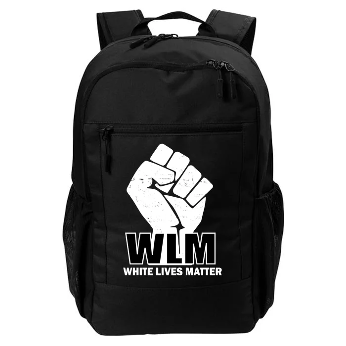 WLM White Lives Matters Fist Daily Commute Backpack