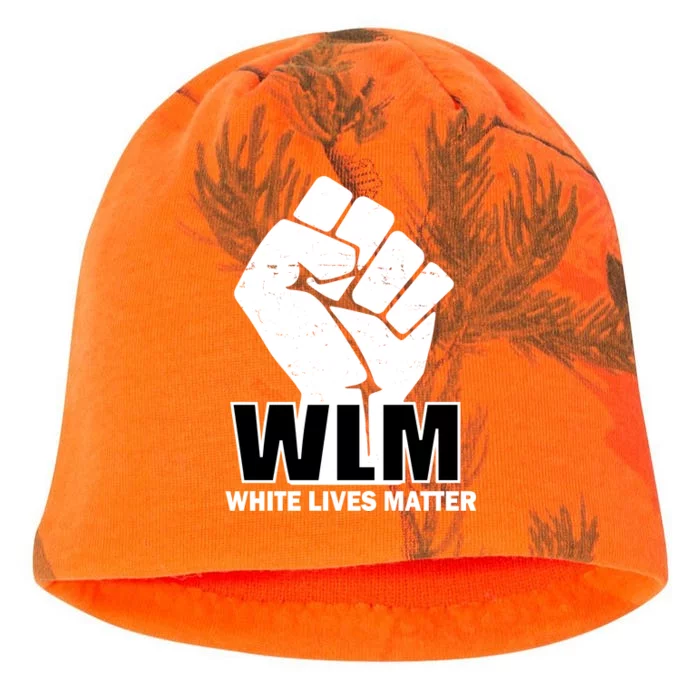 WLM White Lives Matters Fist Kati - Camo Knit Beanie