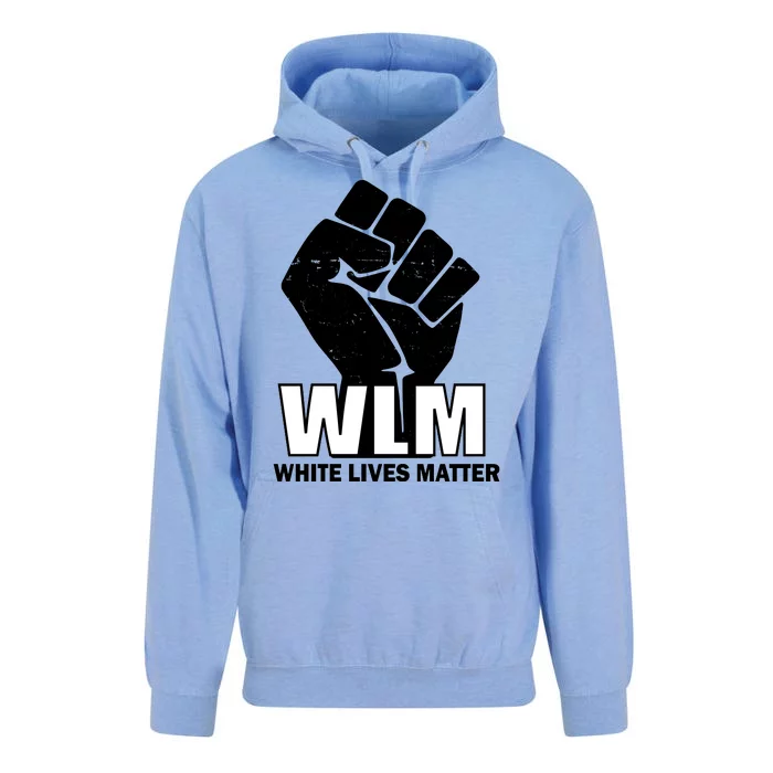 WLM White Lives Matters Fist Unisex Surf Hoodie