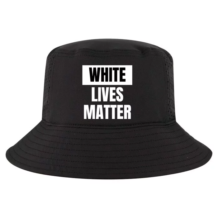 White Lives Matter Cool Comfort Performance Bucket Hat