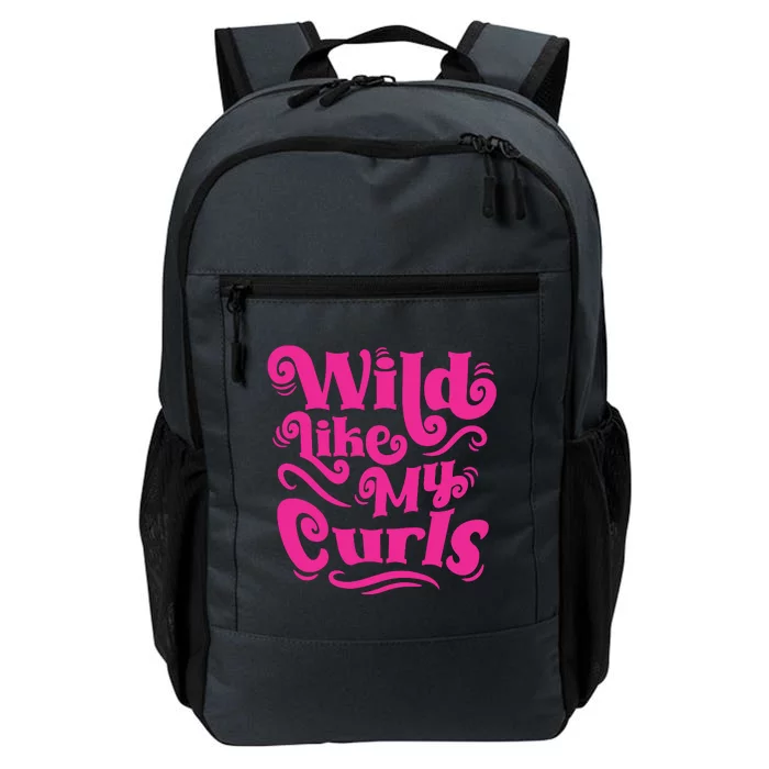 Wild Like My Curls For Curly Haired Kids And Adults Daily Commute Backpack